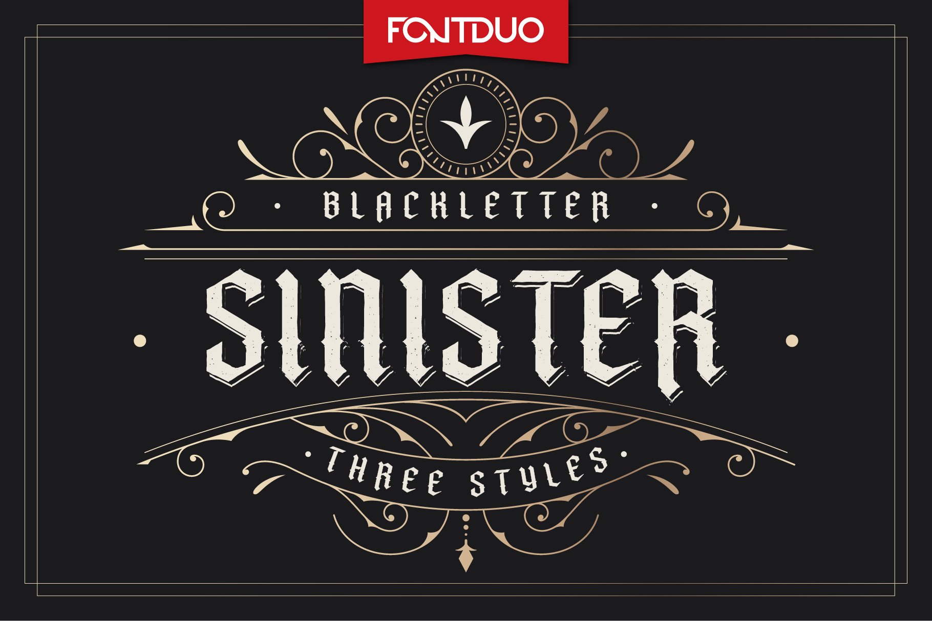 Sinister Font Family cover image.