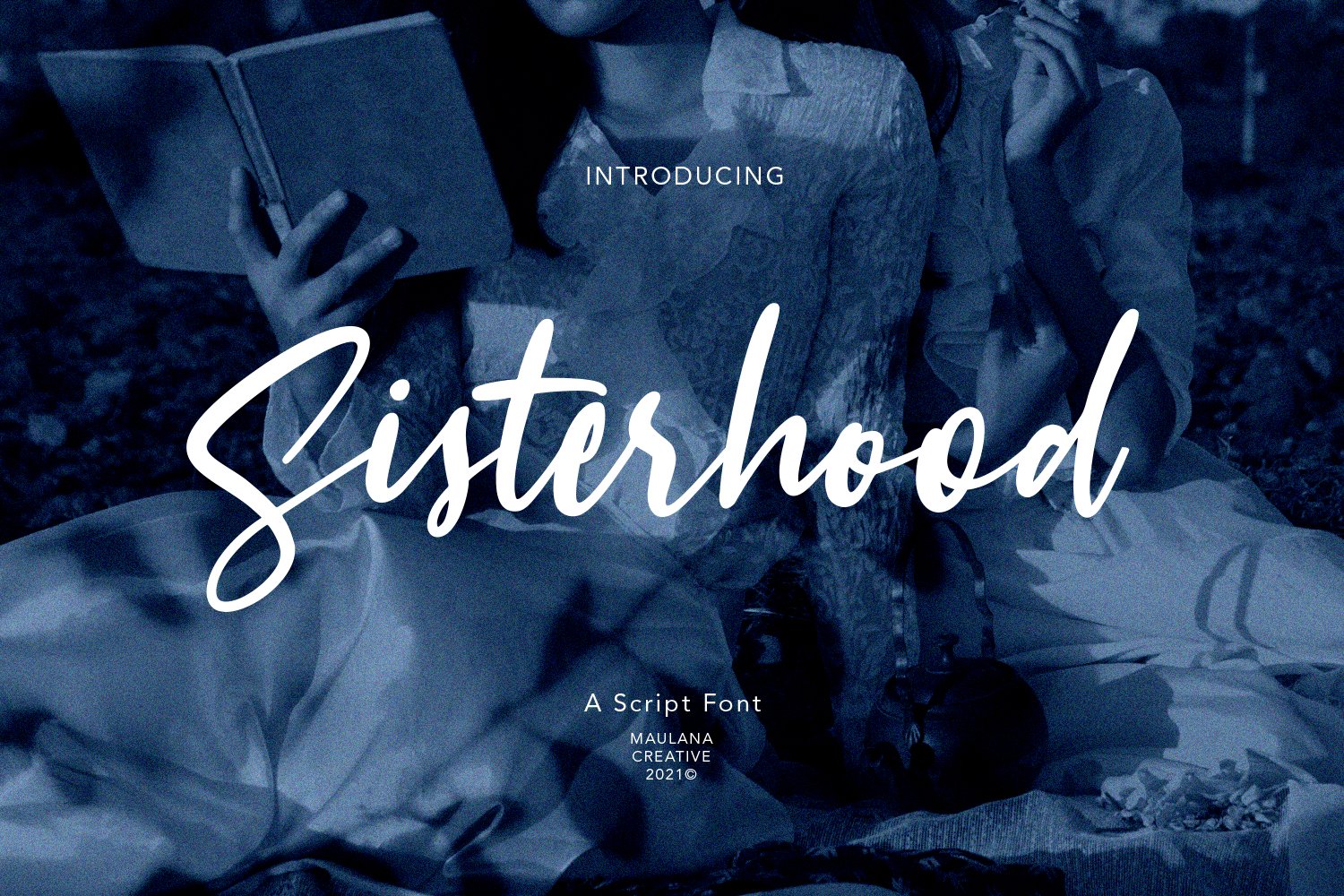 Sisterhood Script Font cover image.