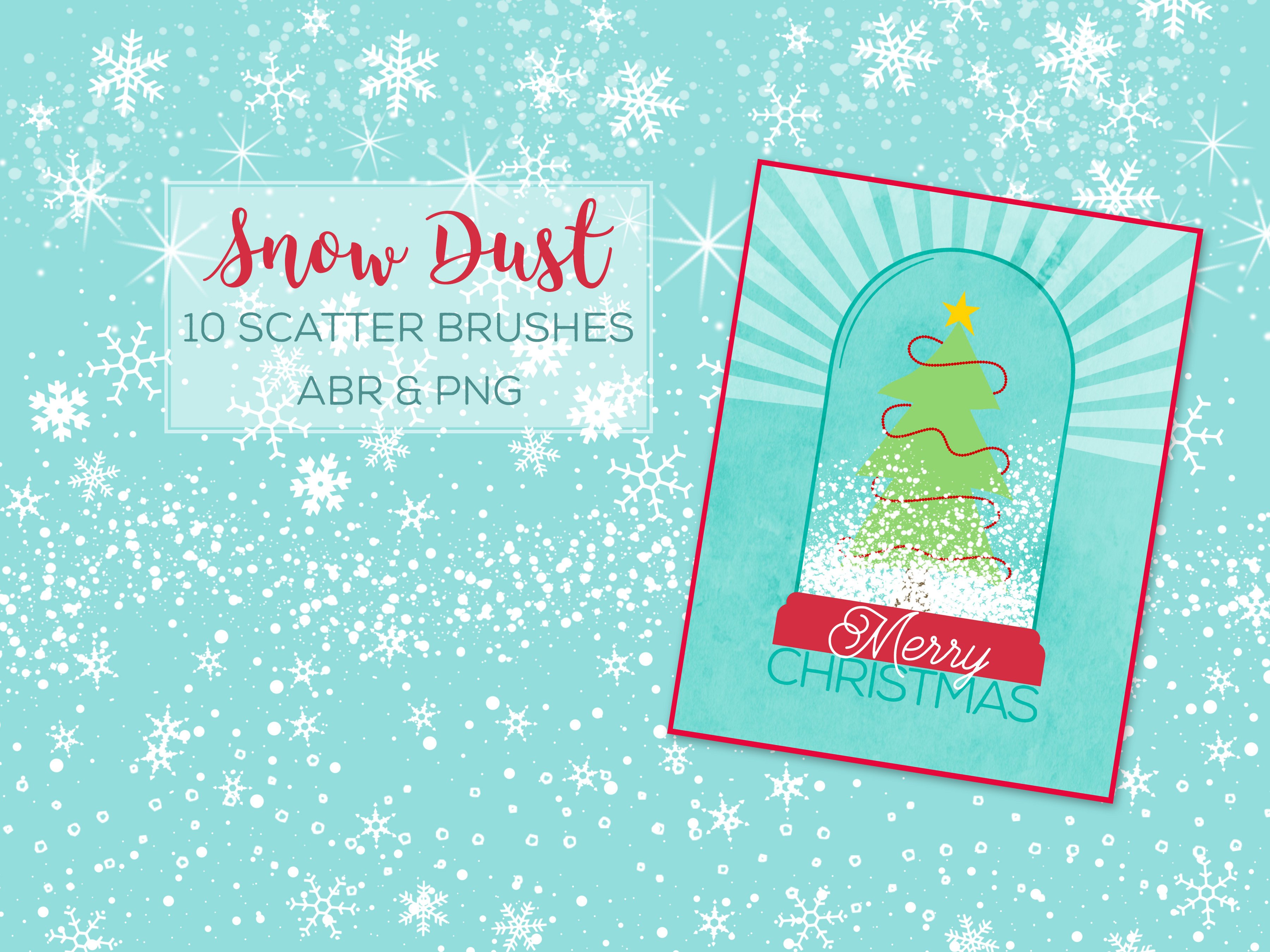 Snow Dust Scatter Brushescover image.