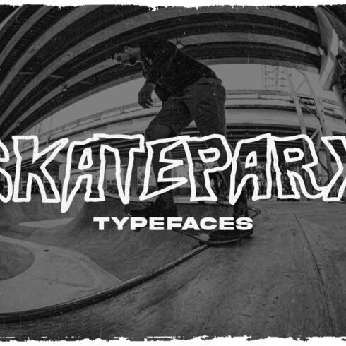 Skateparx - Typeface cover image.