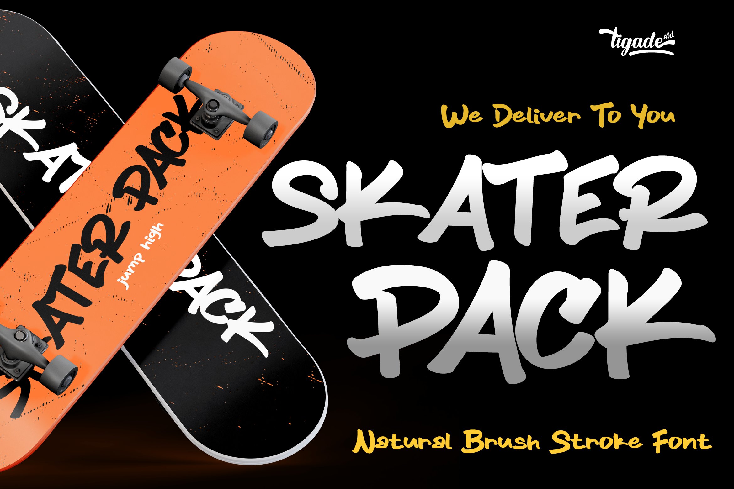 Skater Pack | Graffiti Font cover image.