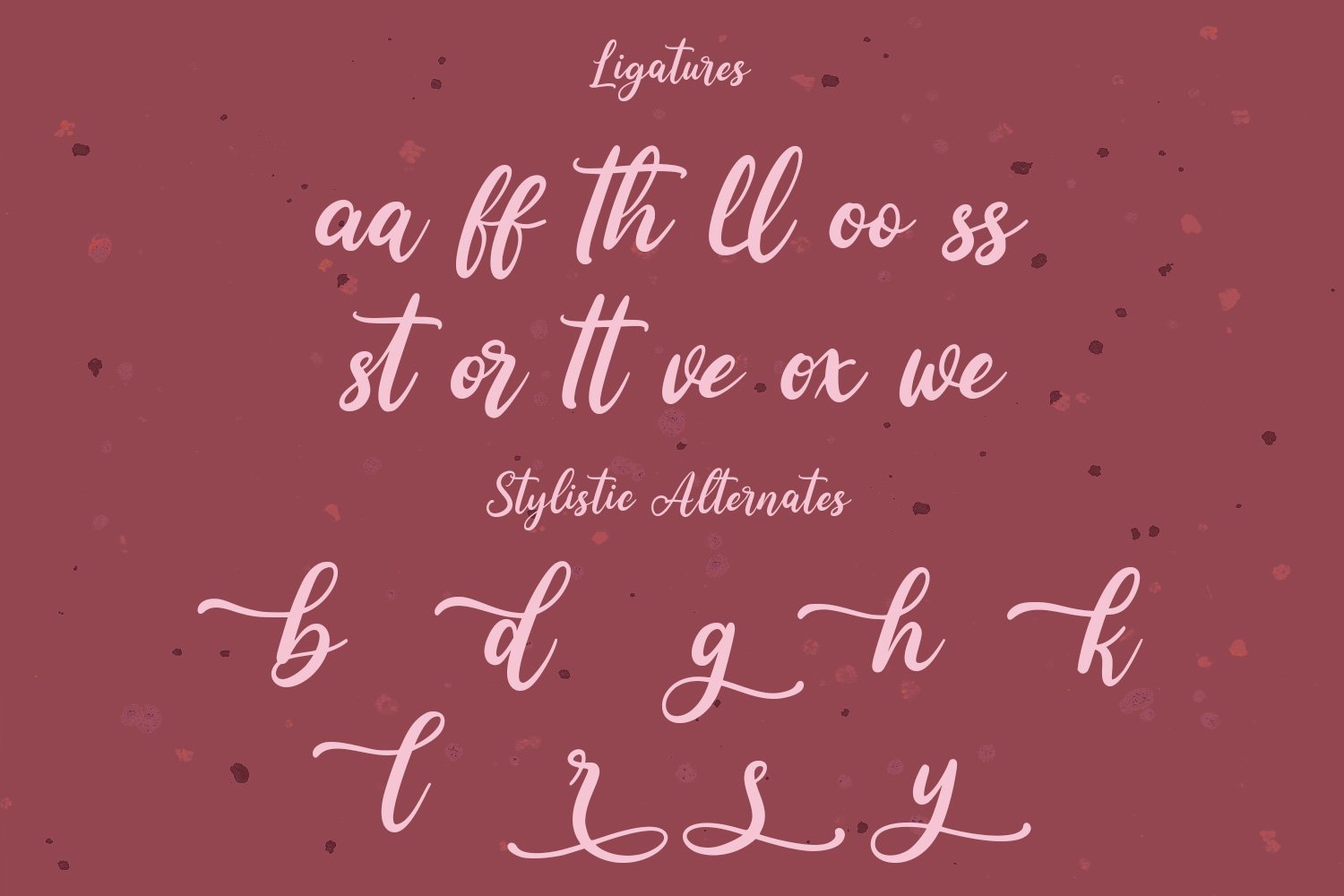 Skylabor Script Font preview image.