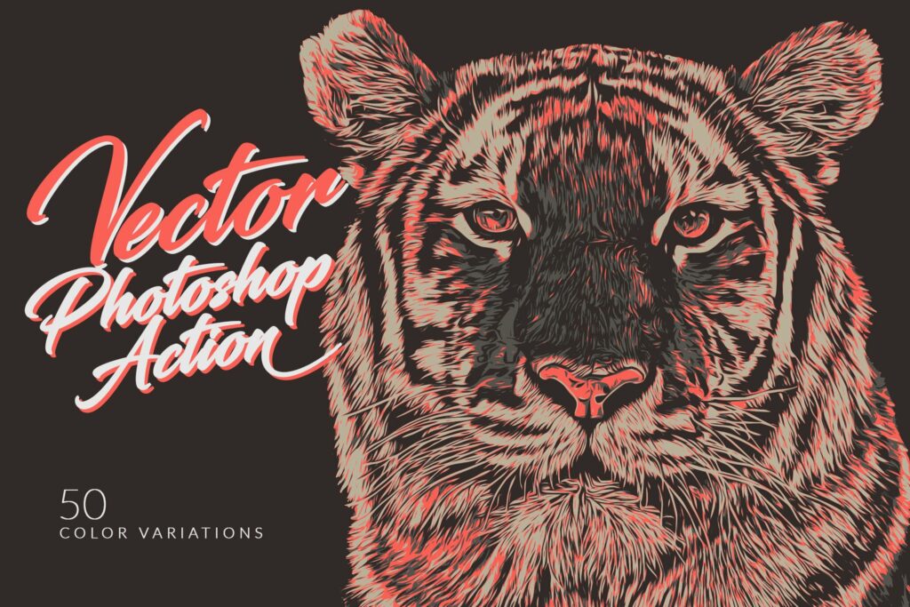Vector Photoshop Action – MasterBundles