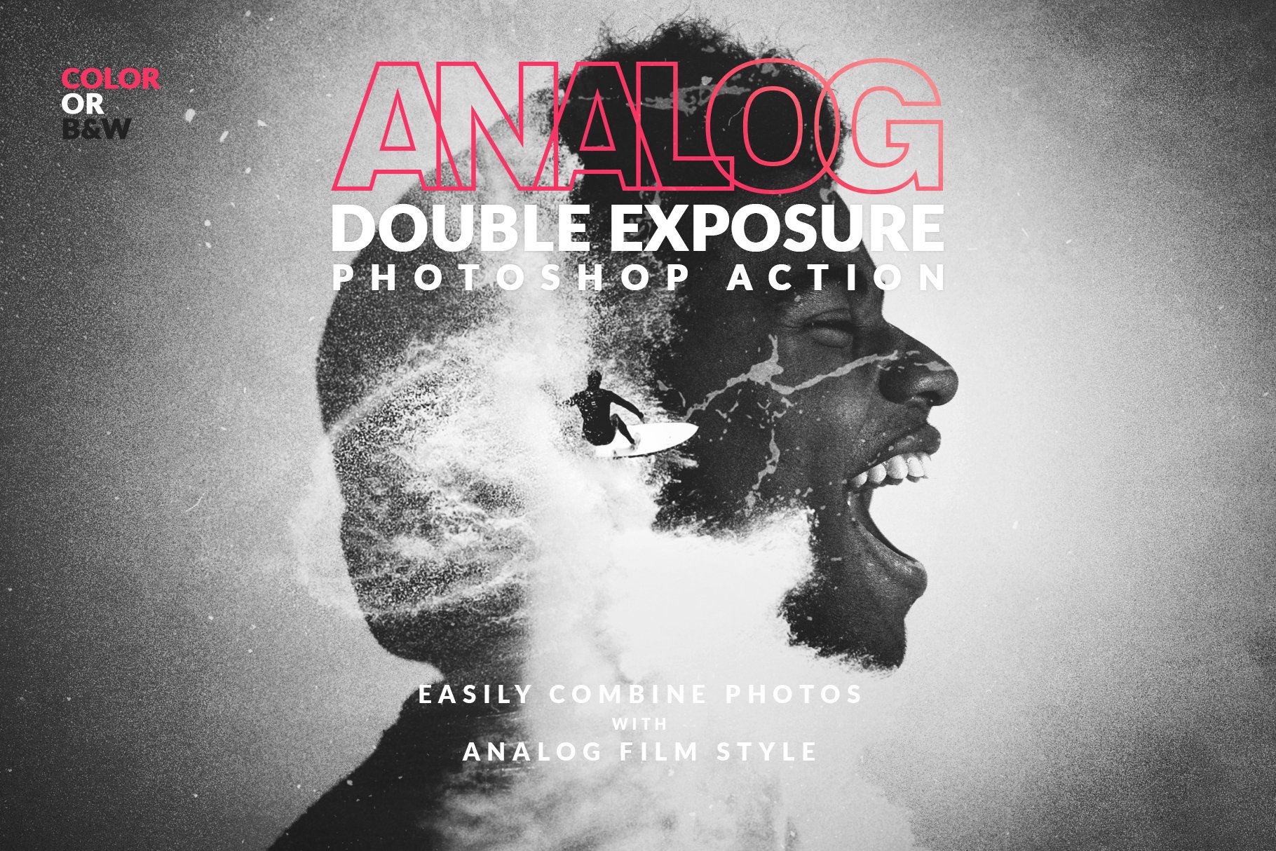 Analog Double Exposure Actioncover image.
