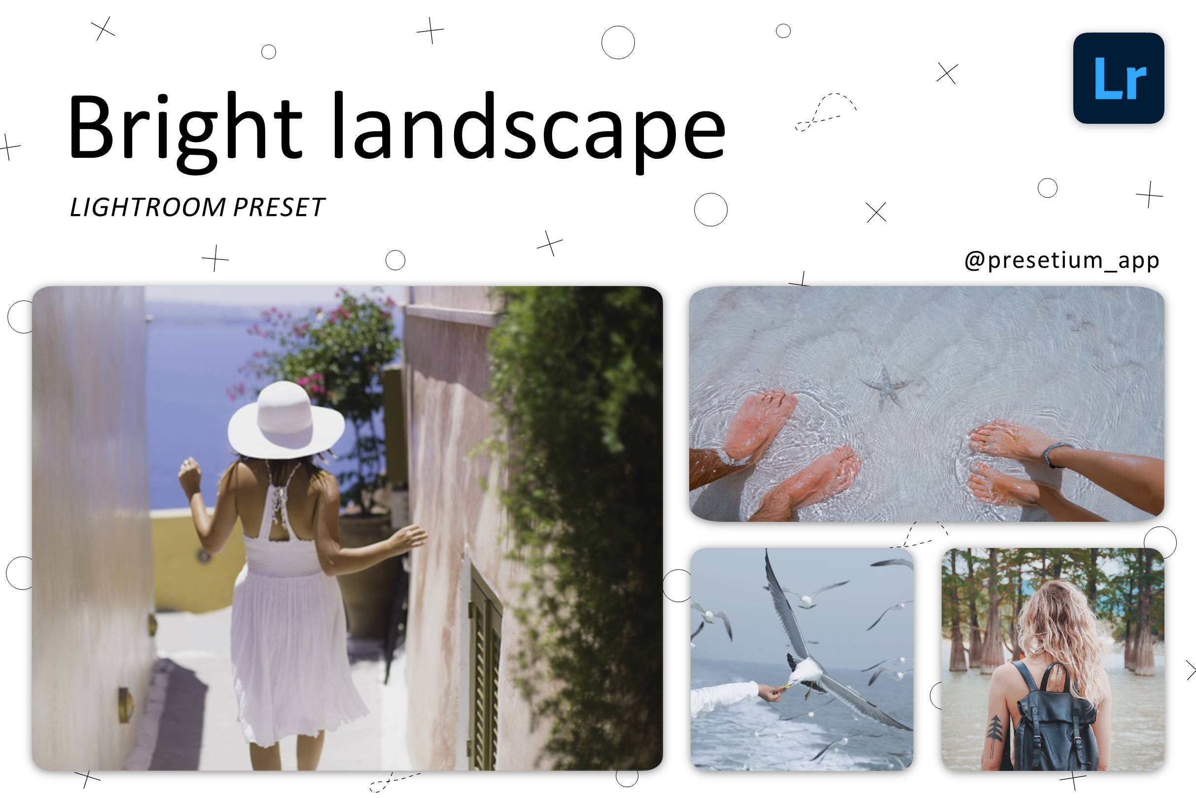 Lightroom Presets - Bright Landscapecover image.