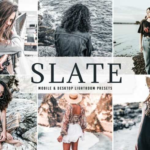 Slate Pro Lightroom Presetscover image.