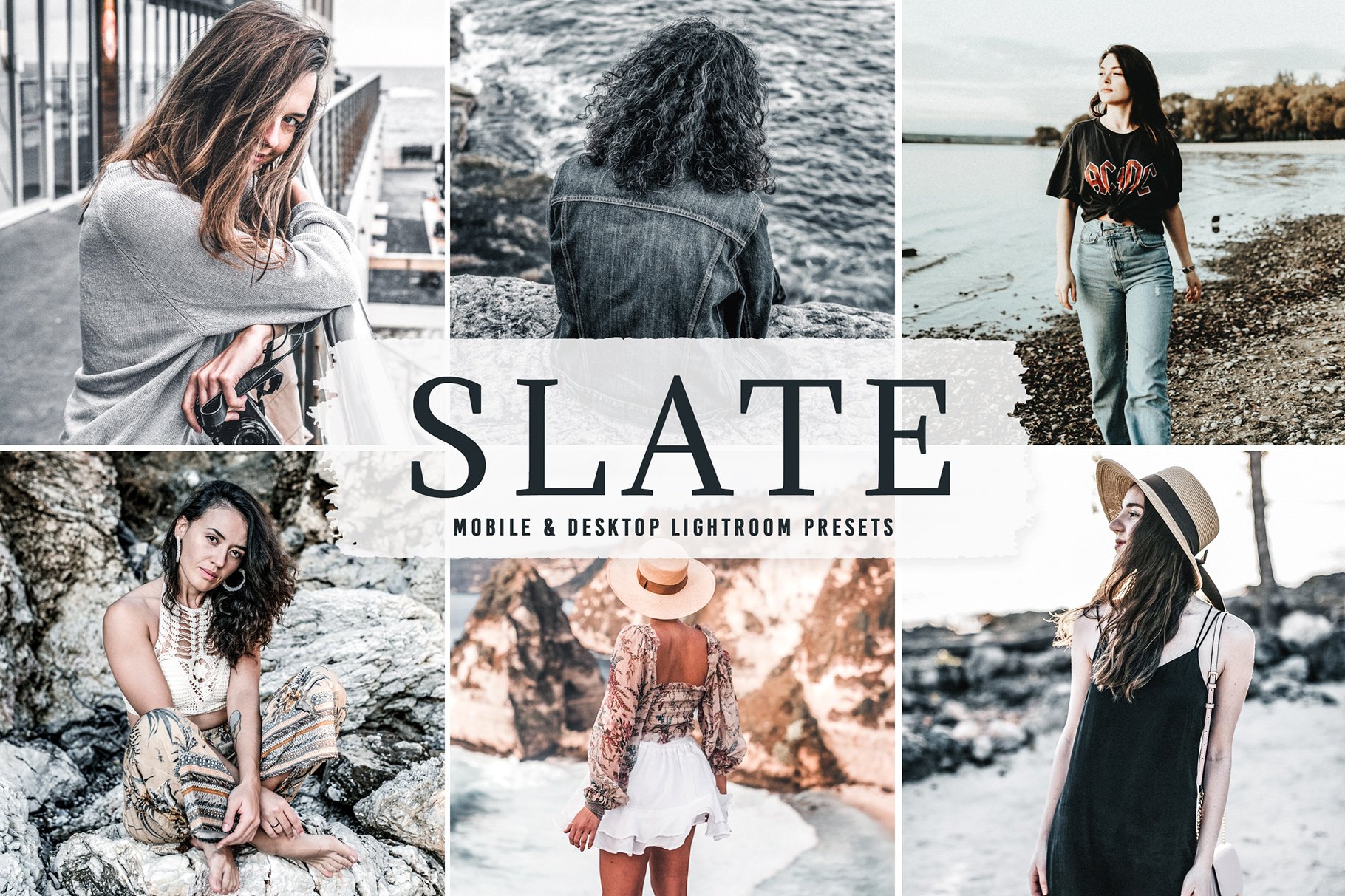 Slate Pro Lightroom Presetscover image.