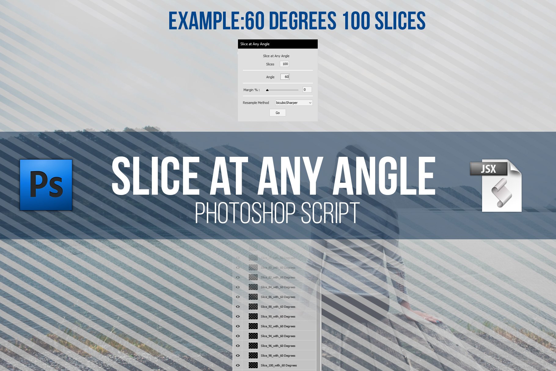 Slice at Any Angle PS Scriptpreview image.