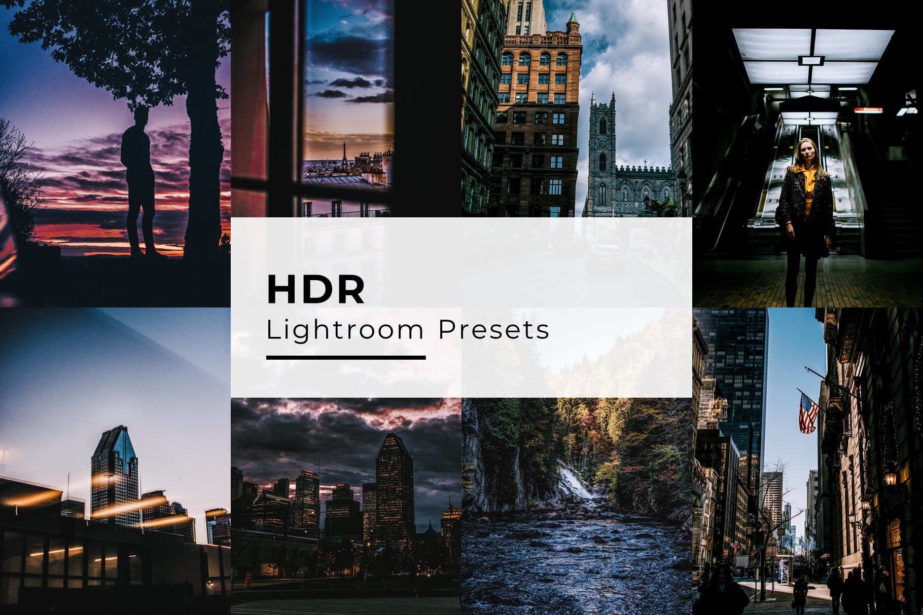10 HDR Lightroom Presetscover image.
