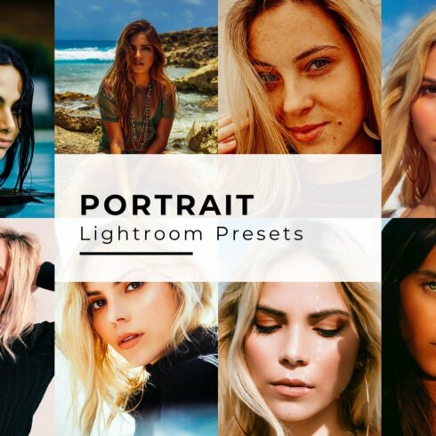 10 Portrait Lightroom Presetscover image.