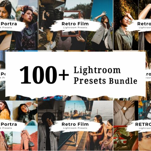 100+ Lightroom Presets Bundlecover image.