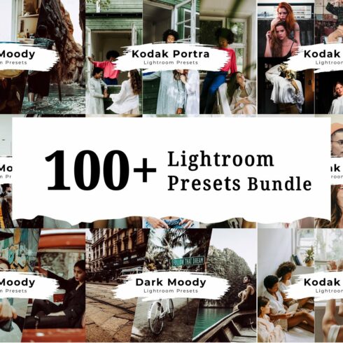 100+ Lightroom Presets Bundlecover image.