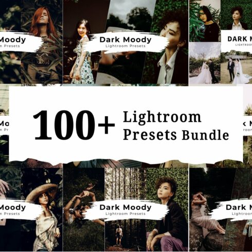 100+ Lightroom Presets Bundlecover image.