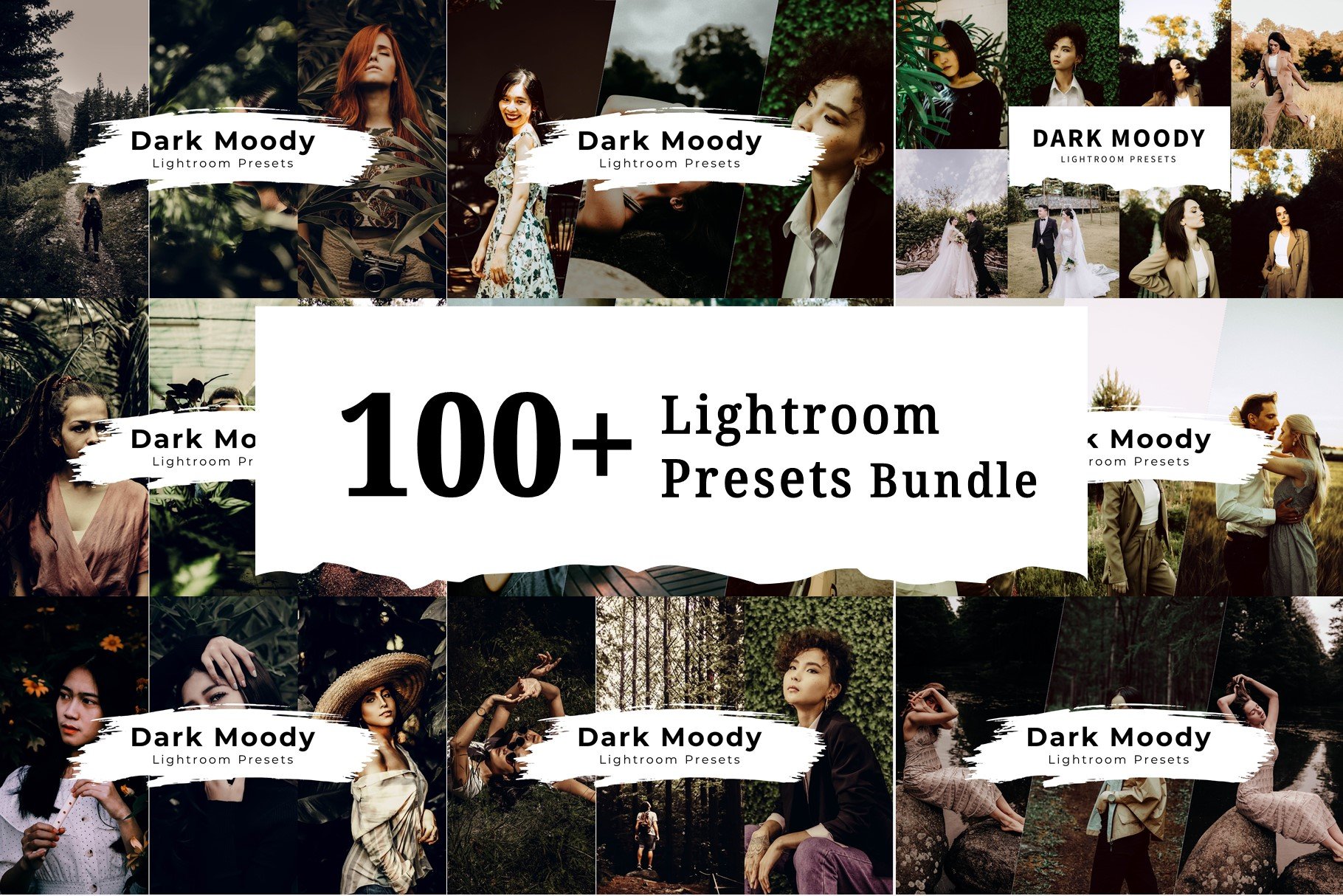 100+ Lightroom Presets Bundlecover image.