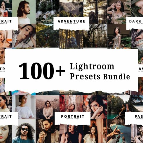 100+ Lightroom Presets Bundlecover image.