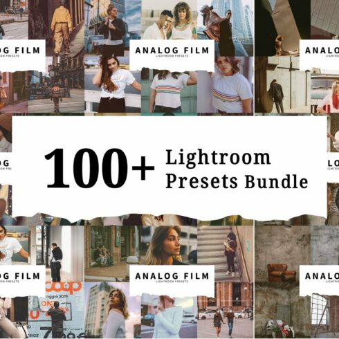 100+ Lightroom Presets Bundlecover image.