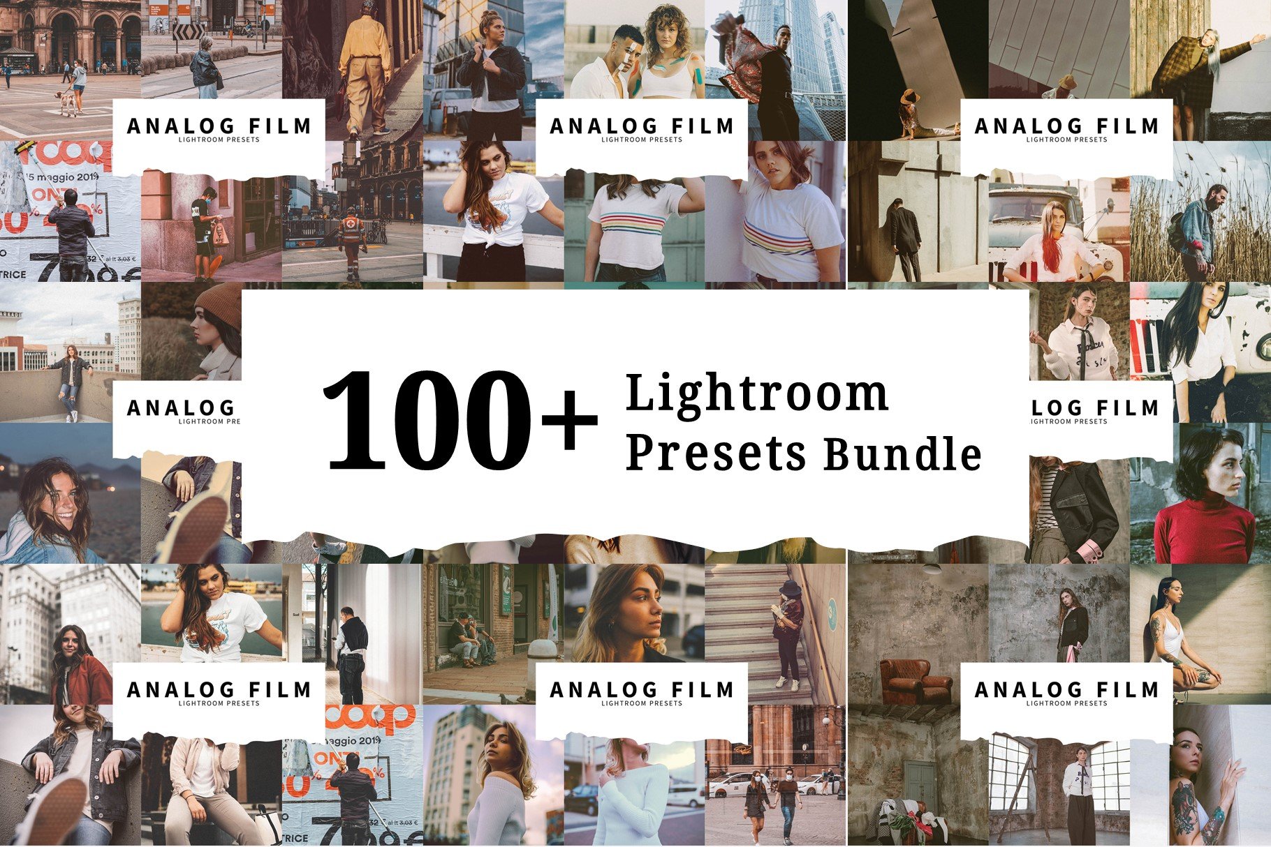 100+ Lightroom Presets Bundlecover image.