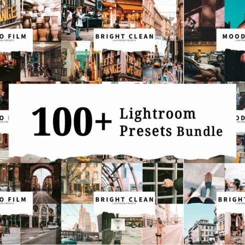 100+ Lightroom Presets Bundlecover image.