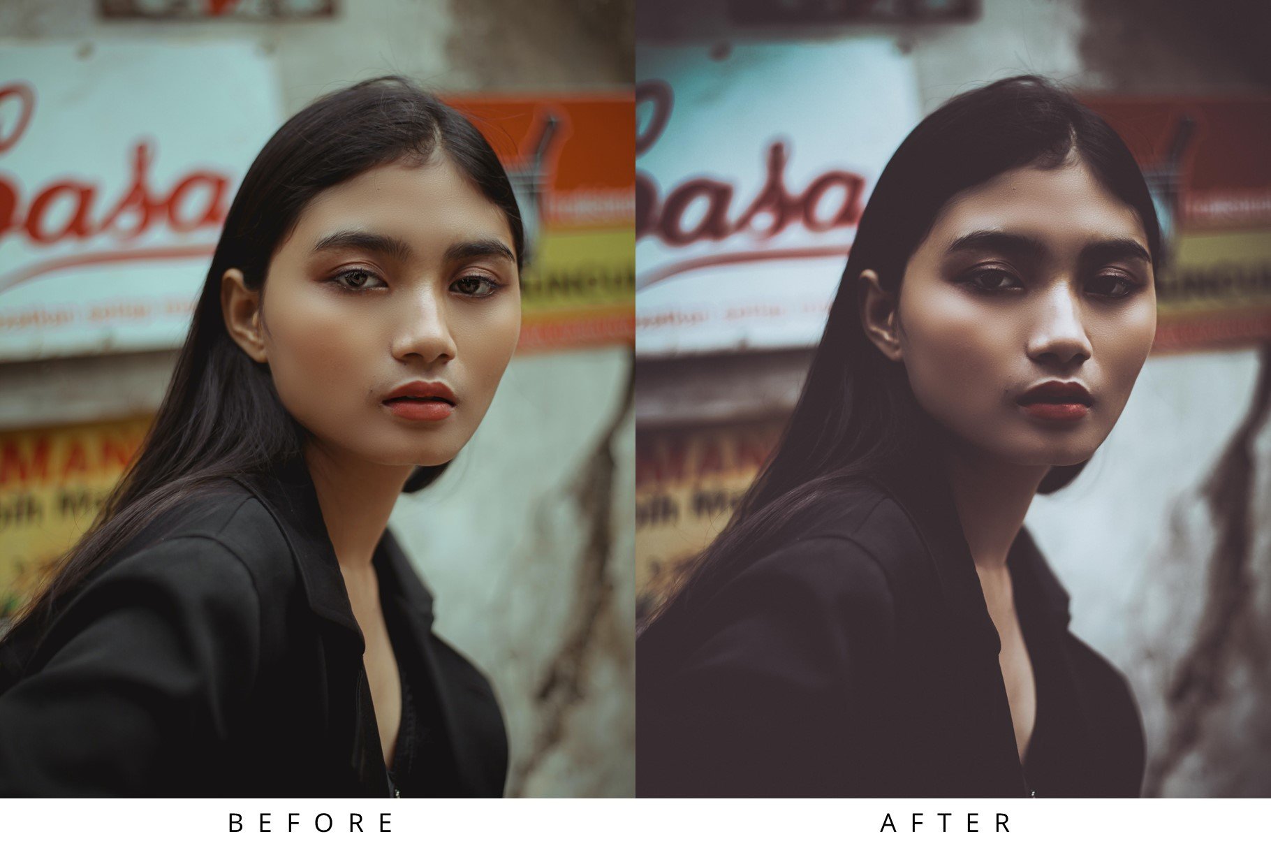 10 Film Look Lightroom Presetspreview image.