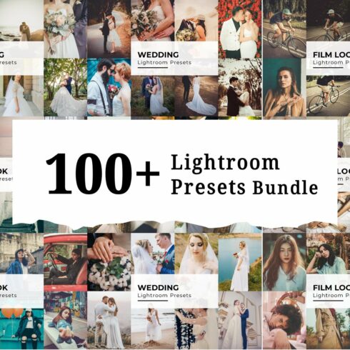 100+ Lightroom Presets Bundlecover image.