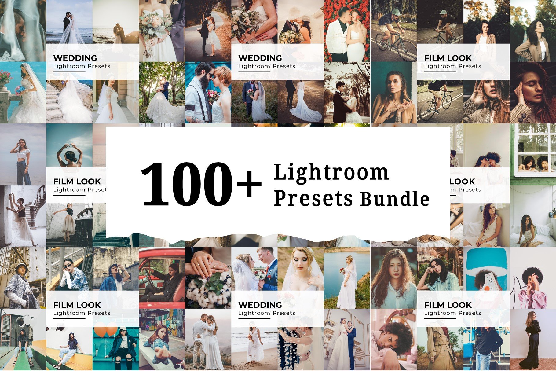 100+ Lightroom Presets Bundlecover image.