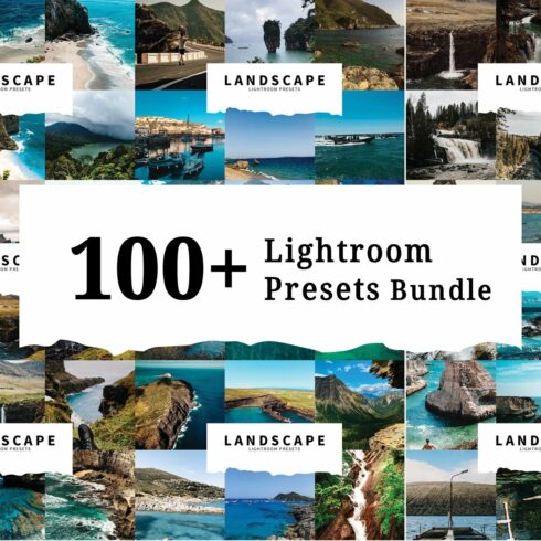 100+ Lightroom Presets Bundlecover image.