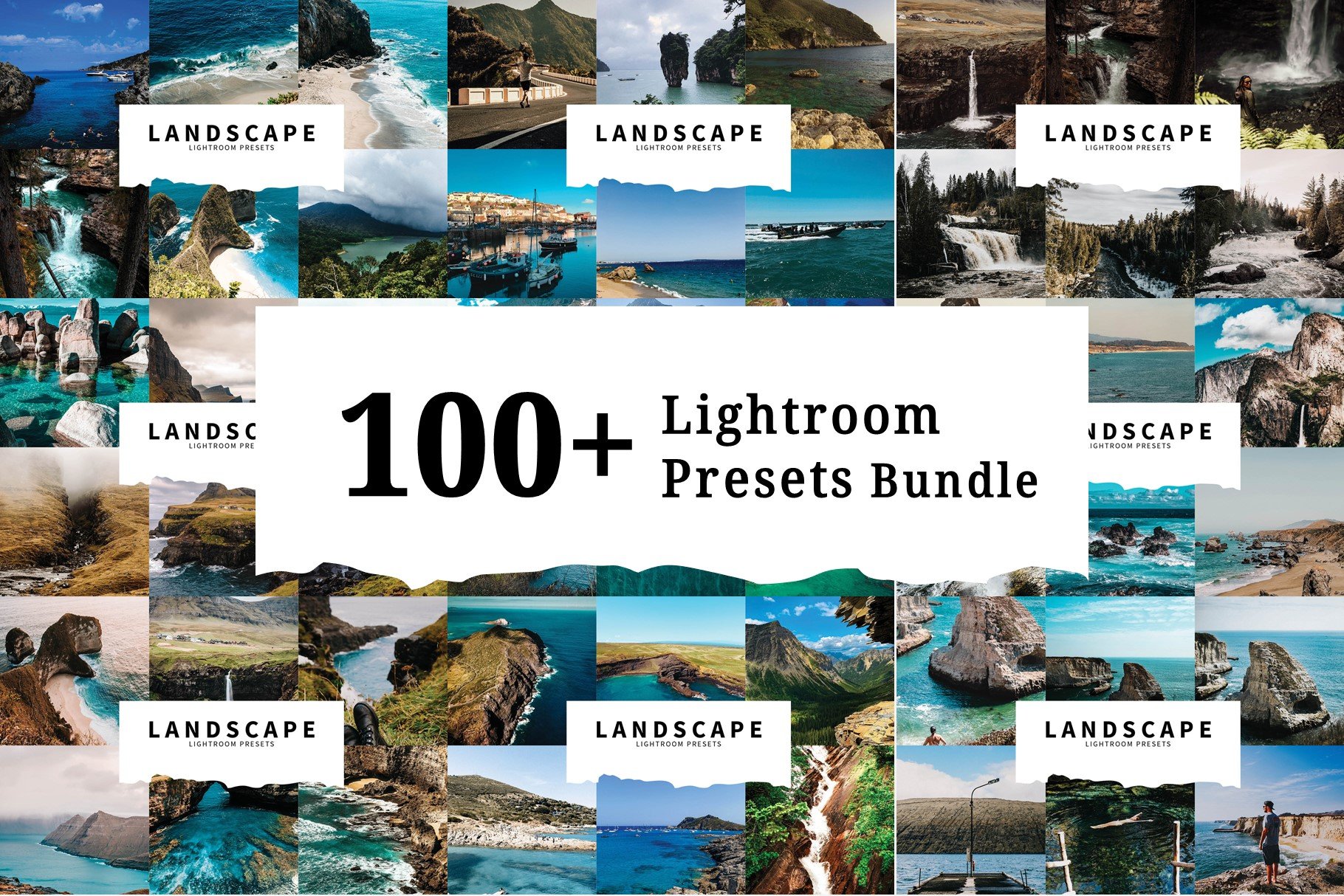 100+ Lightroom Presets Bundlecover image.