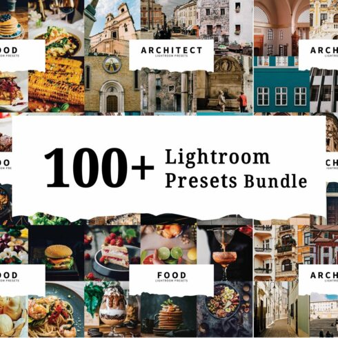 100+ Lightroom Presets Bundlecover image.