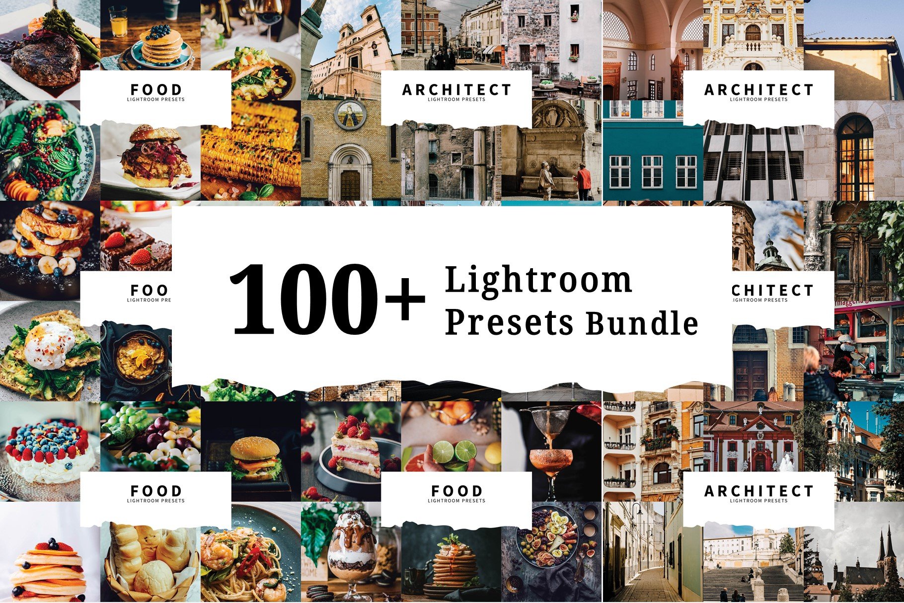 100+ Lightroom Presets Bundlecover image.