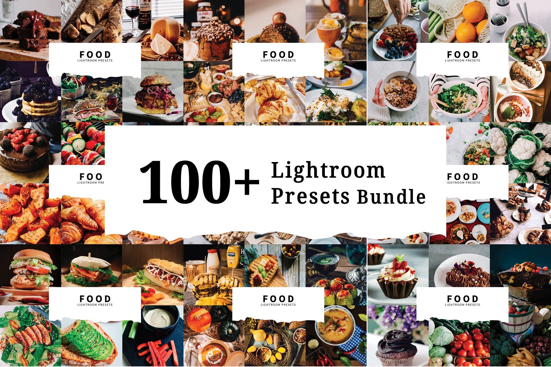 100+ Lightroom Presets Bundlecover image.