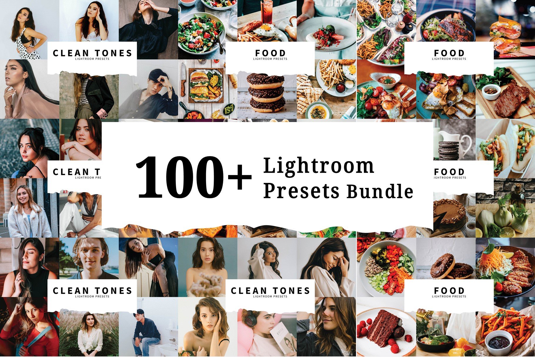 100+ Lightroom Presets Bundlecover image.