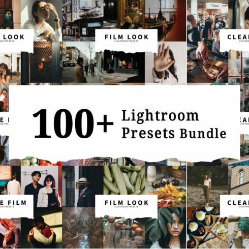 100+ Lightroom Presets Bundlecover image.