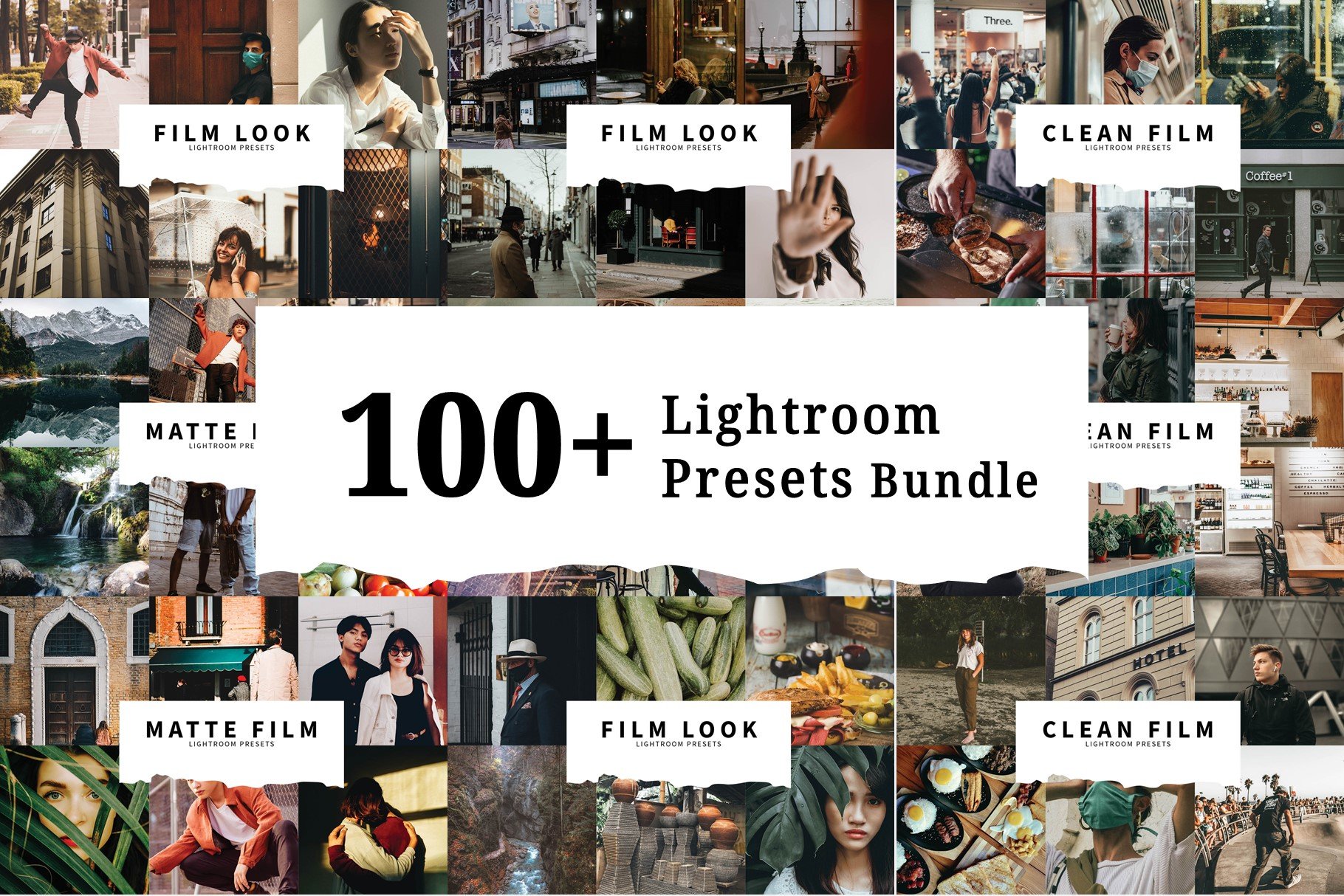 100+ Lightroom Presets Bundlecover image.