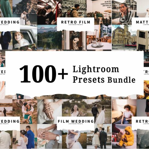 100+ Lightroom Presets Bundlecover image.