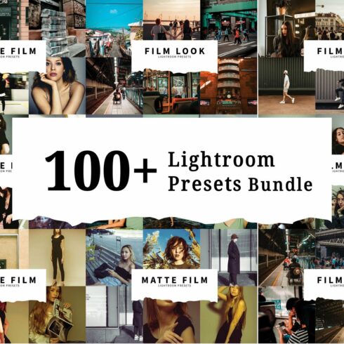 100+ Lightroom Presets Bundlecover image.