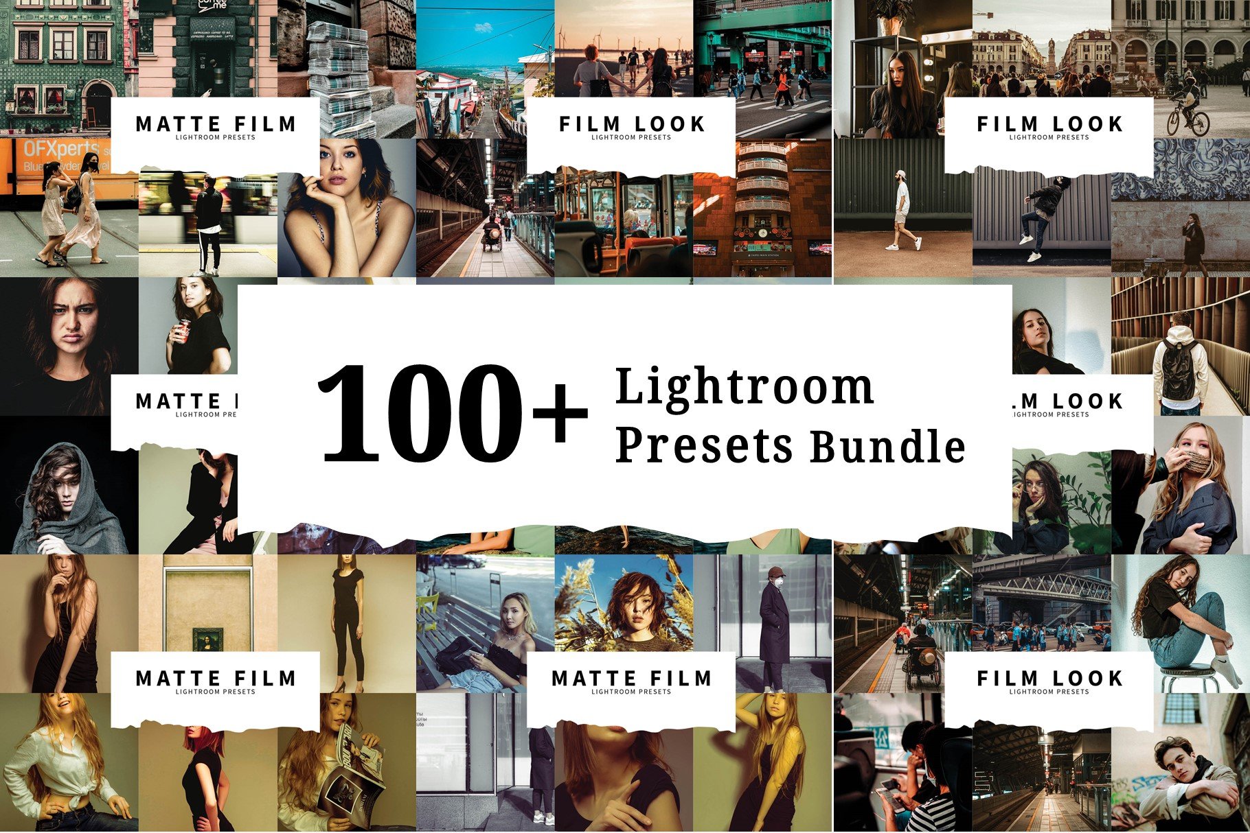 100+ Lightroom Presets Bundlecover image.