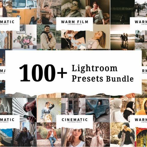 100+ Lightroom Presets Bundlecover image.