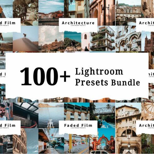 100+ Lightroom Presets Bundlecover image.