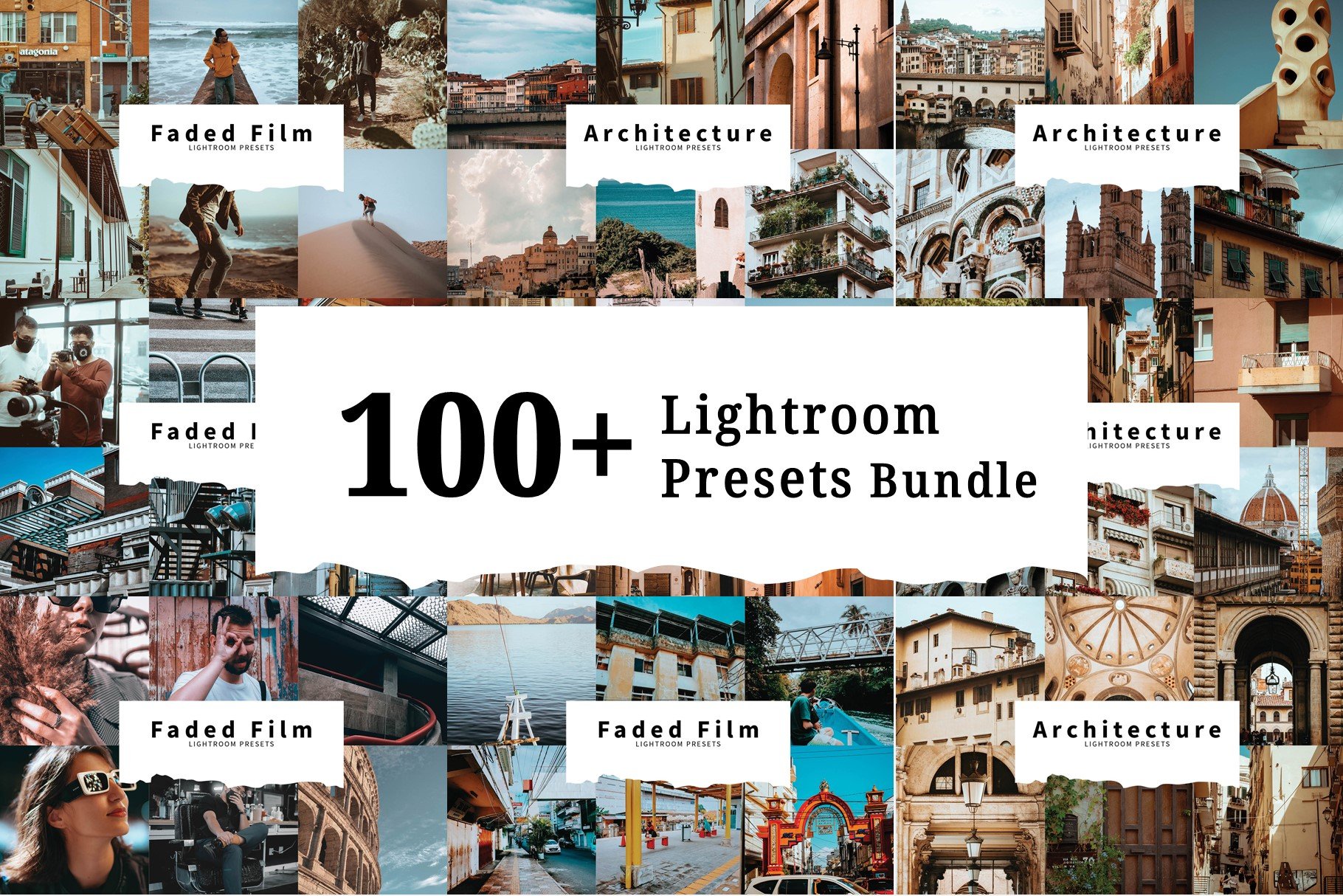 100+ Lightroom Presets Bundlecover image.