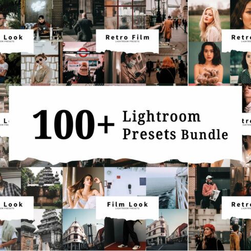 100+ Lightroom Presets Bundlecover image.