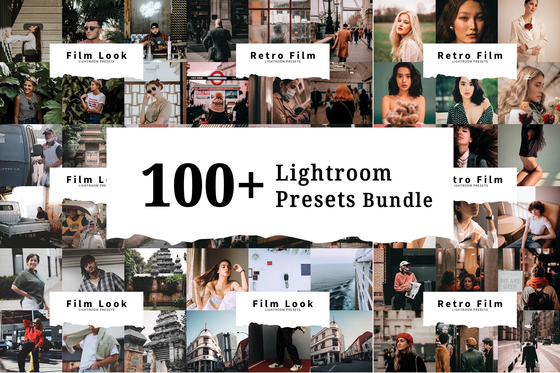 100+ Lightroom Presets Bundlecover image.