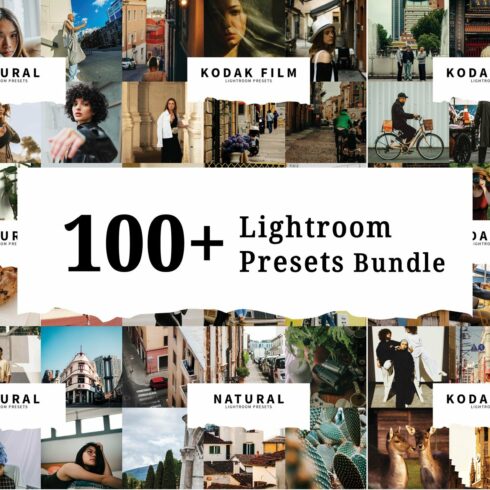 100+ Lightroom Presets Bundlecover image.