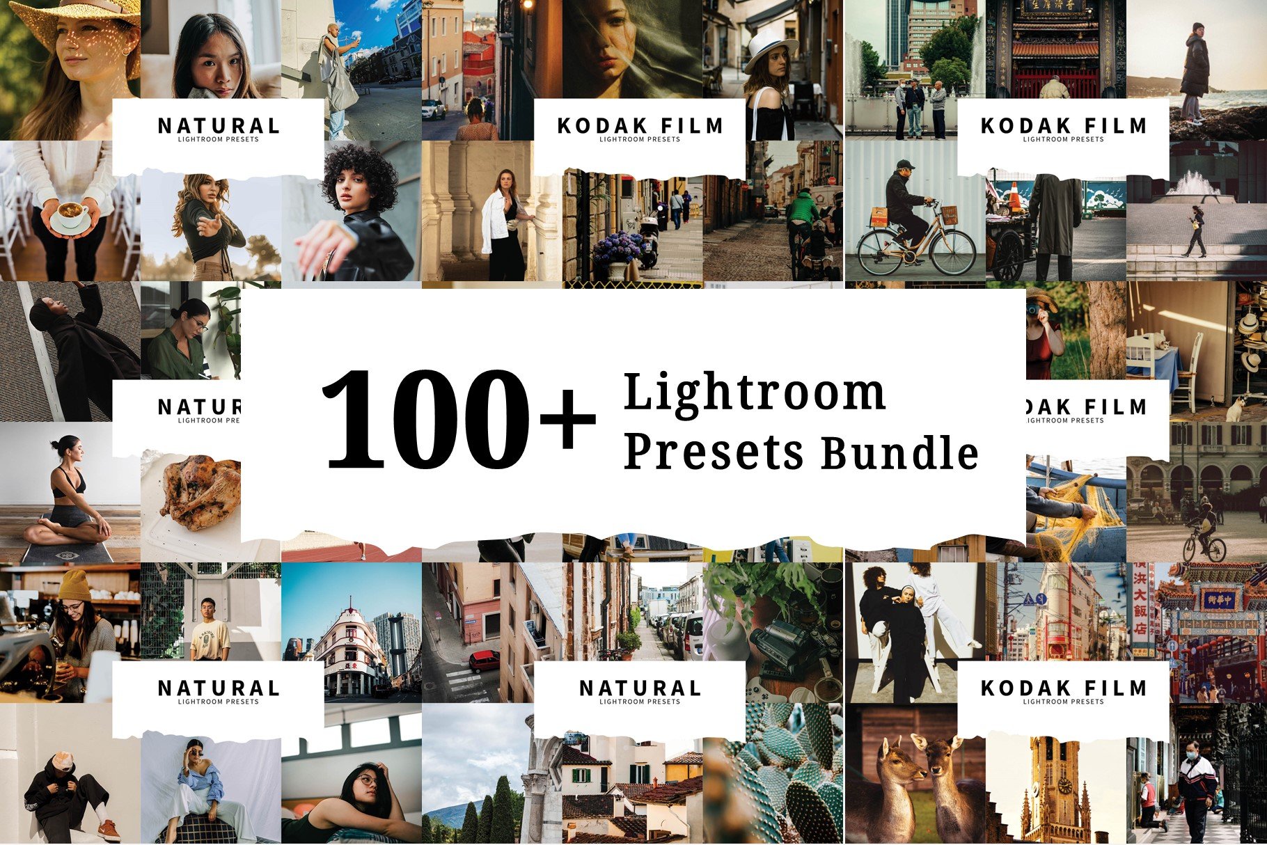 100+ Lightroom Presets Bundlecover image.