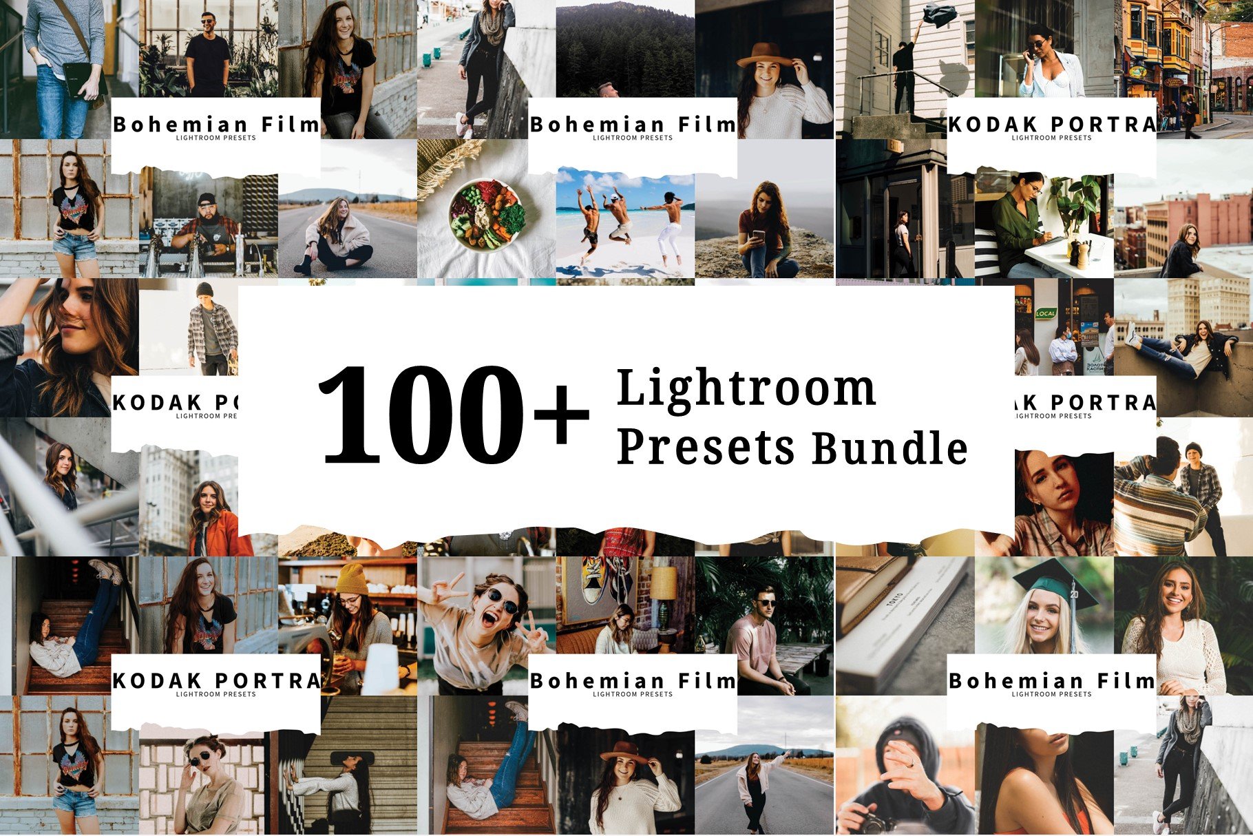 100+ Lightroom Presets Bundlecover image.