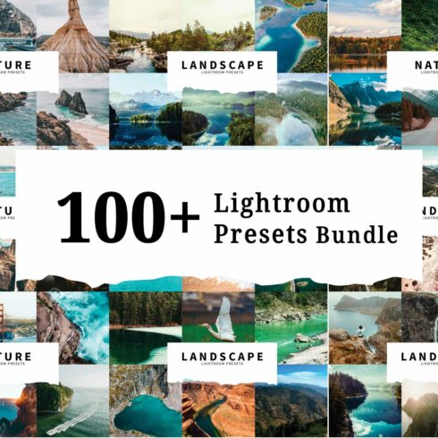 100+ Lightroom Presets Bundlecover image.