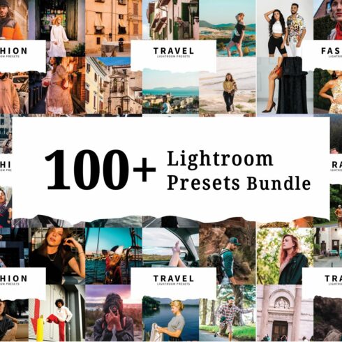 100+ Lightroom Presets Bundlecover image.