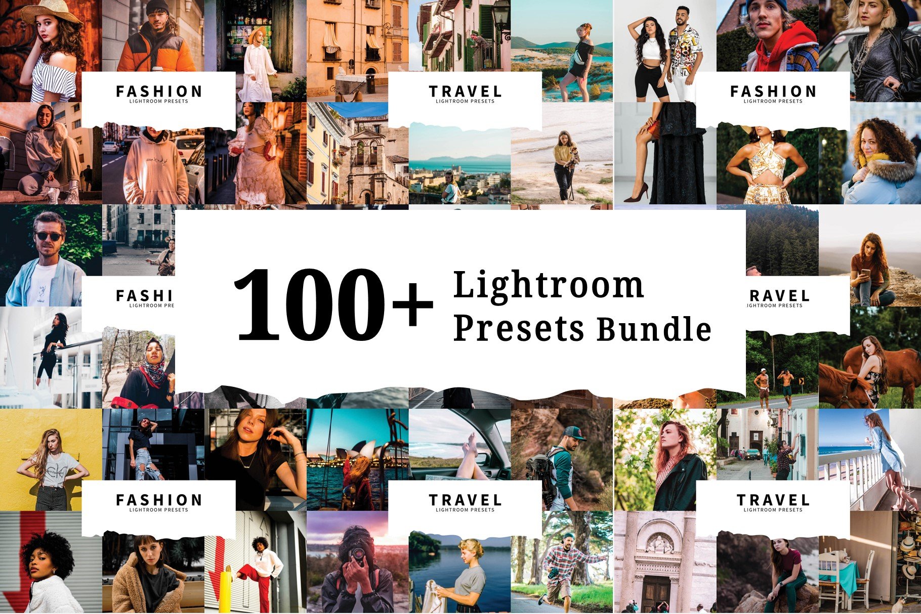 100+ Lightroom Presets Bundlecover image.