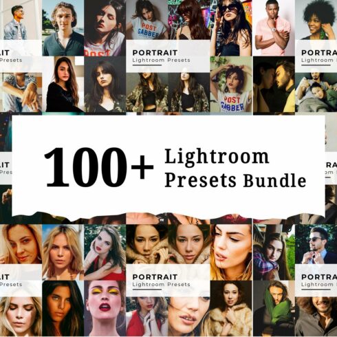 100+ Lightroom Presets Bundlecover image.