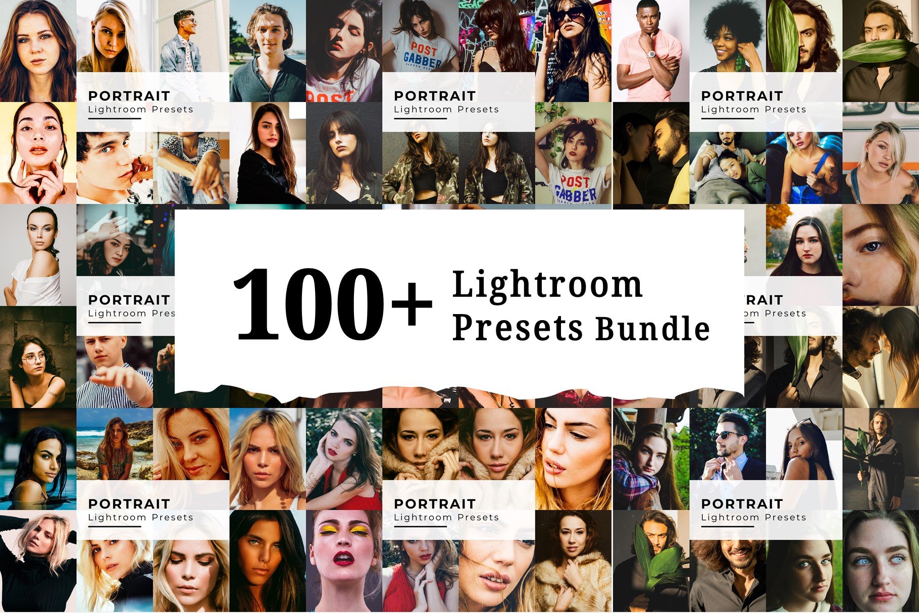 100+ Lightroom Presets Bundlecover image.