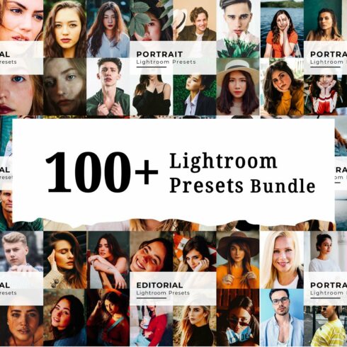 100+ Lightroom Presets Bundlecover image.